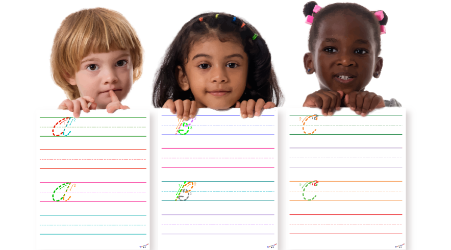 digital cursive letter worksheets